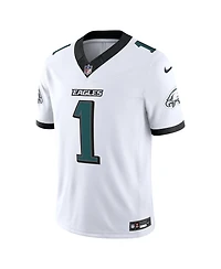 Nike Men's Jalen Hurts White Philadelphia Eagles Vapor F.u.s.e. Stitched Limited Jersey