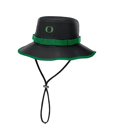 Nike Men's Black Oregon Ducks 2026 Sideline Apex Boonie Bucket Hat