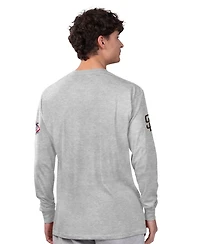 Starter Men's 2-pack Heather Gray/Brown San Diego Padres Long Sleeve Short T-Shirt