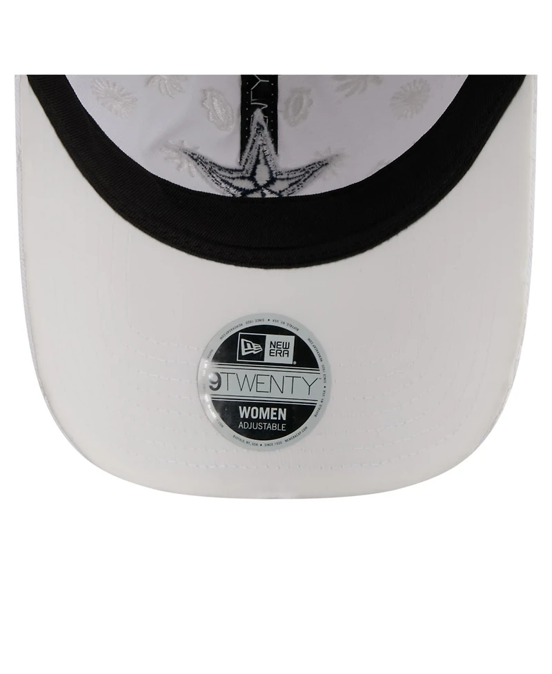 New Era Women's White Dallas Cowboys Floral 9TWENTY Adjustable Hat
