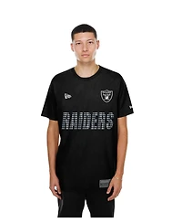 New Era Men's Black Las Vegas Raiders Match T-Shirt