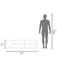Fm Furniture Modern Tv Stand, Entertainment Console