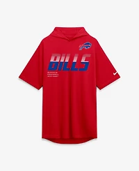 Nike Men's Red Buffalo Bills Tri-Blend Hooded T-Shirt