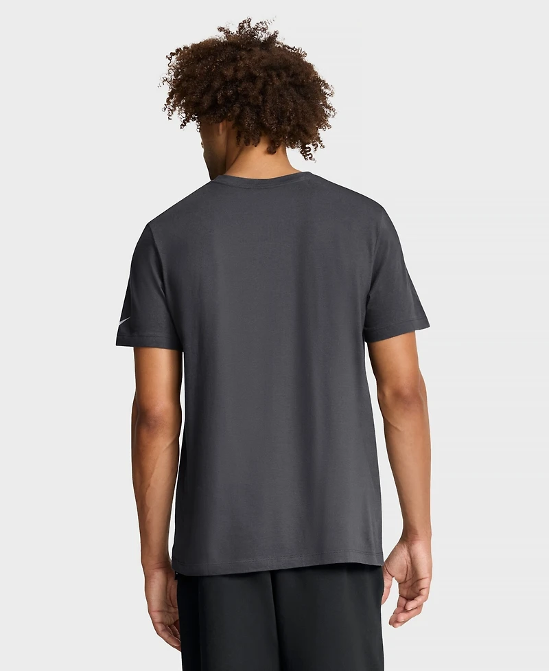 Nike Men's Anthracite Kansas City Chiefs Essential Logo T-Shirt
