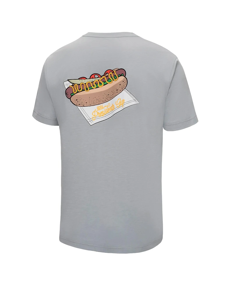 FootJoy Men's Heather Gray Presidents Cup 2026 President's Chicago Dog T-Shirt