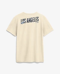 Nike Men's Cream Los Angeles Dodgers City Connect 2-Hit T-Shirt