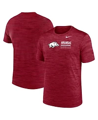 Nike Men's Cardinal Arkansas Razorbacks Velocity Dri-fit T-Shirt