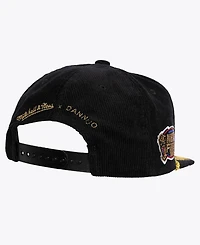 Mitchell & Ness Women's x Dannijo Black Chicago Bulls Deadstock Cord Snapback Hat
