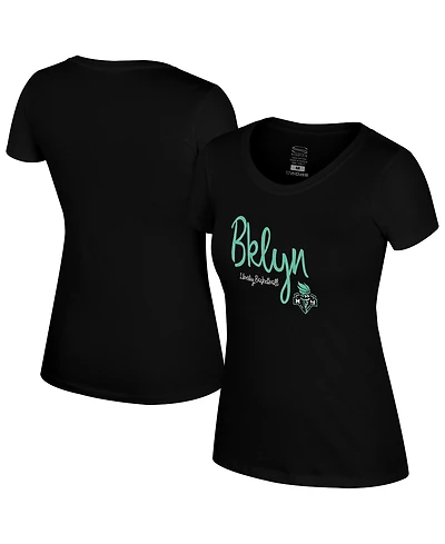 Stadium Essentials Women's Black New York Liberty Third Quarter T-Shirt