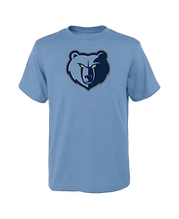 Outerstuff Big Boys and Girls Light Blue Memphis Grizzlies Primary Logo T-Shirt