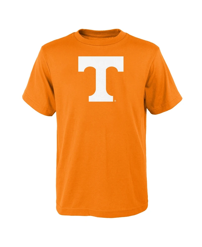 Outerstuff Big Boys and Girls Tennessee Orange Tennessee Volunteers Primary Logo T-Shirt