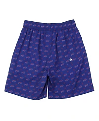 Wes & Willy Big Boys and Girls Royal Buffalo Bills Fleur Swim Trunks