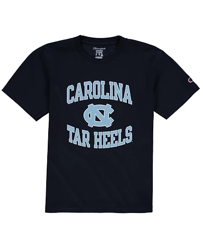 Champion Big Boys and Girls Navy North Carolina Tar Heels Circling Team Jersey T-Shirt