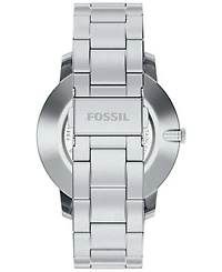 Fossil Men's Minimalist Three-Hand Stainless Steel Watch 44mm