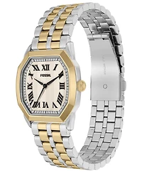Fossil Men's Harlow Three-Hand Two-Tone Stainless Steel Watch 33mm