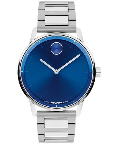 Movado Men's Bold Echo Swiss Quartz Stainless Steel Watch 40mm