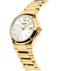 Movado Men's Museum Imperiale Automatic Swiss Automatic Light Yellow Pvd Steel Watch 40mm