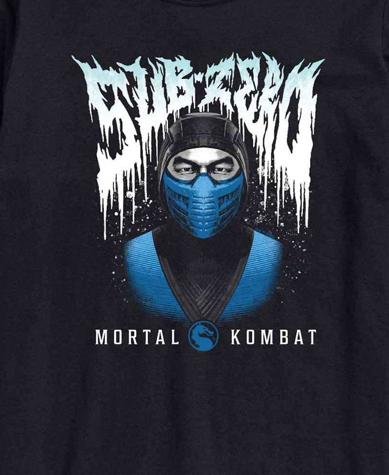 Airwaves Men's Mortal Kombat Sub Zero Metal Graphic T-Shirt