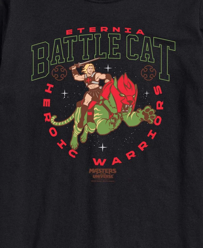 Airwaves Men's Masters Of The Universe Eternia Battle Cat Collegiate Graphic T-Shirt