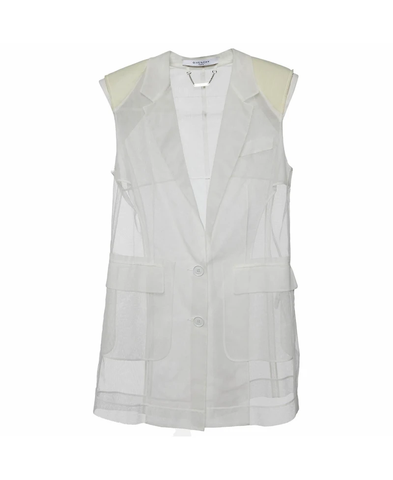 Pre-Owned Givenchy Women's Mesh Sleeveless Jacket