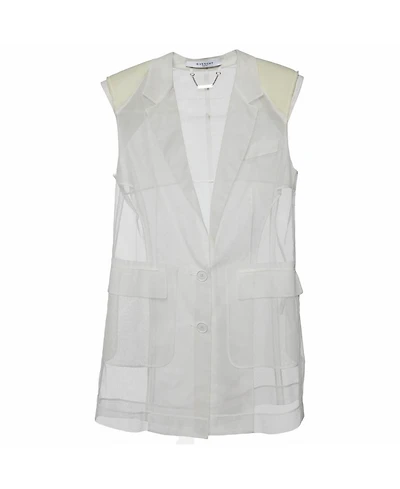 Pre-Owned Givenchy Women's Mesh Sleeveless Jacket