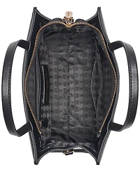 Karl Lagerfeld Paris Maybelle Logo Print Small Satchel Handbag