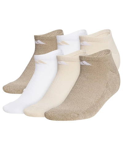adidas Women's Athletic Cushioned No Show Socks, 6-Pack