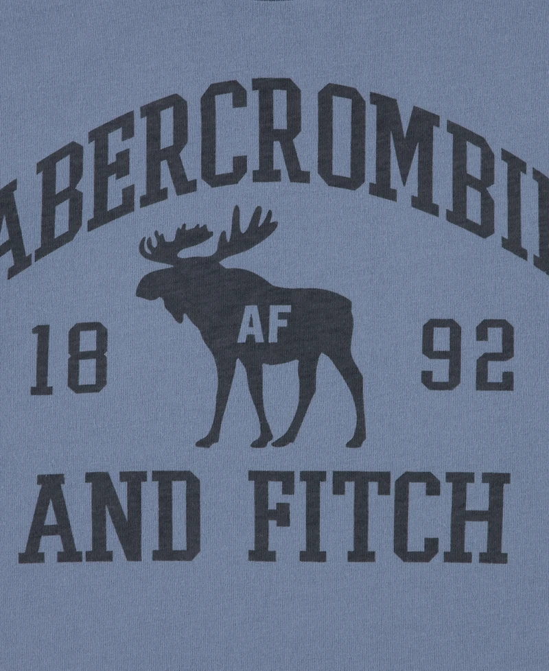 abercrombie kids Boys' 5-18 Short-Sleeve Moose Lockup T-Shirt