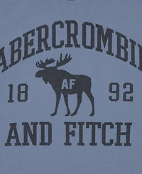 abercrombie kids Boys' 5-18 Short-Sleeve Moose Lockup T-Shirt