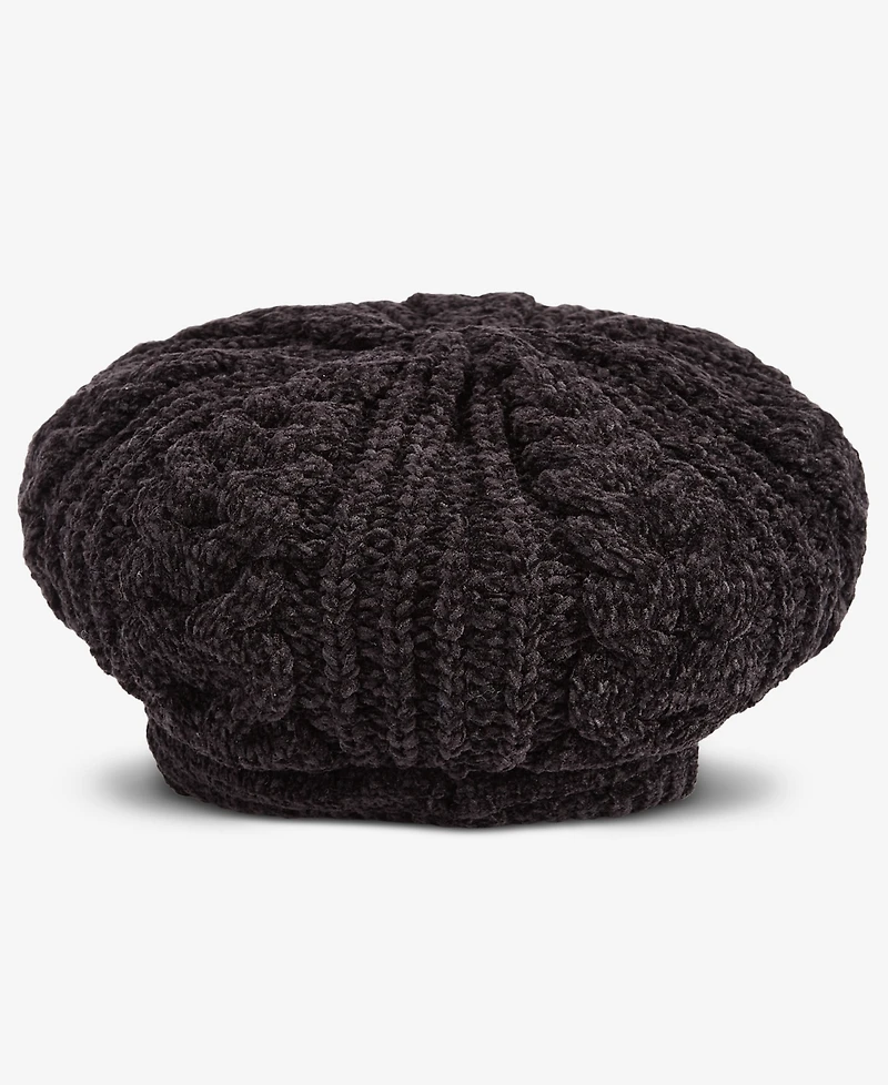 Style & Co Women's Slouchy Chenille Cable-Knit Cabbie Hat, Macy's Exclusive