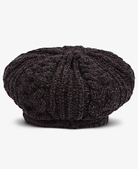 Style & Co Women's Slouchy Chenille Cable-Knit Cabbie Hat, Macy's Exclusive