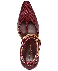 Donna Karan New York Women's Samuel T-Strap Pumps