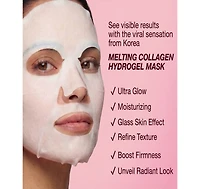 Lovery Korean Beauty and Skincare Glass Skin Renewal Set with Collagen Hydrogel Masks and Multipurpose Toner Pads