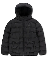 Jordan Boys' 8-20 Heat Debossed Midweight Long-Sleeve Puffer Jacket