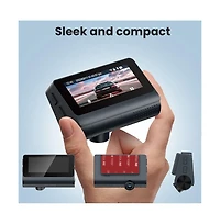 Neewer Front and rear Dash Cam, with 64GB card, 3.8 "4K Uhd Wifi Gps touchscreen