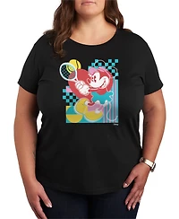 Hybrid Apparel Plus Minnie Tennis Graphic T-Shirt