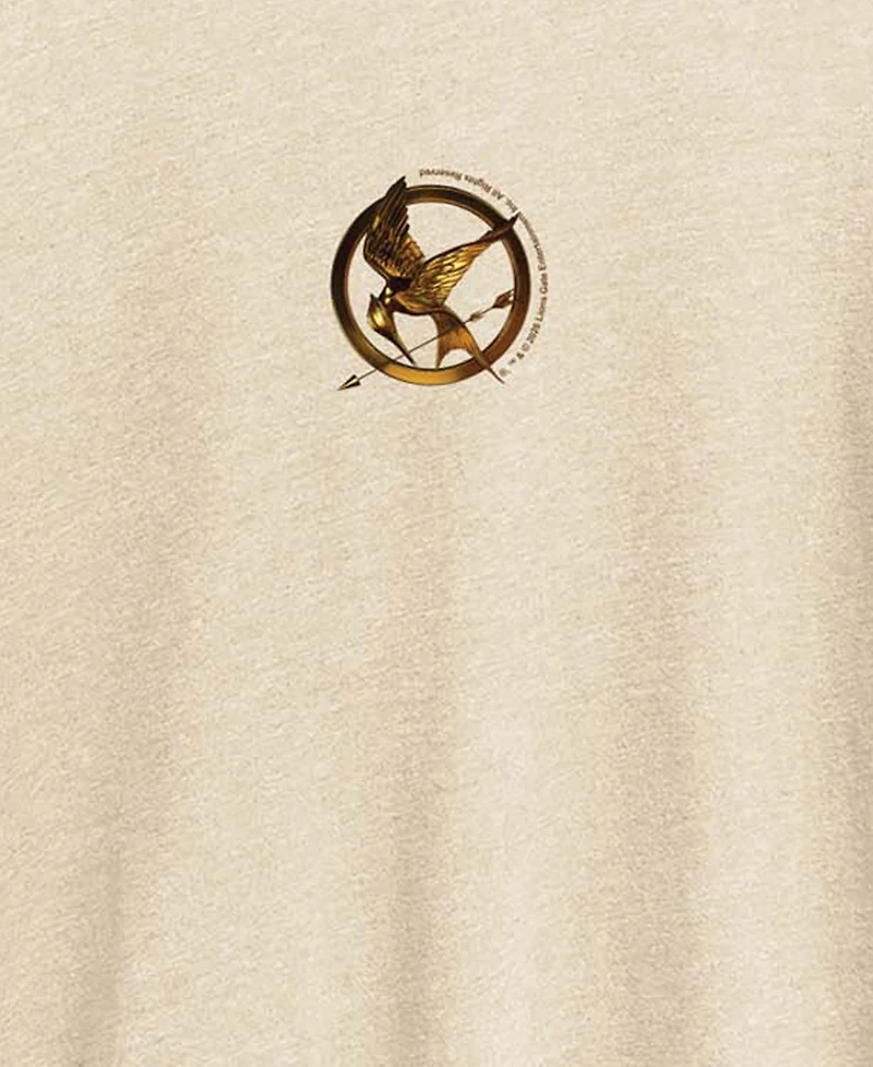 Hybrid Apparel Plus The Hunger Games Mockingjay Pin Graphic T-Shirt