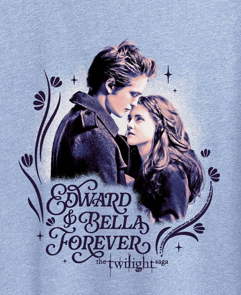 Hybrid Apparel Plus Twilight Edward and Bella Graphic T-Shirt
