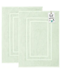 Feather & Stitch, Ny Cotton Super Absorbent Terry 2-Piece Bath Mat Set