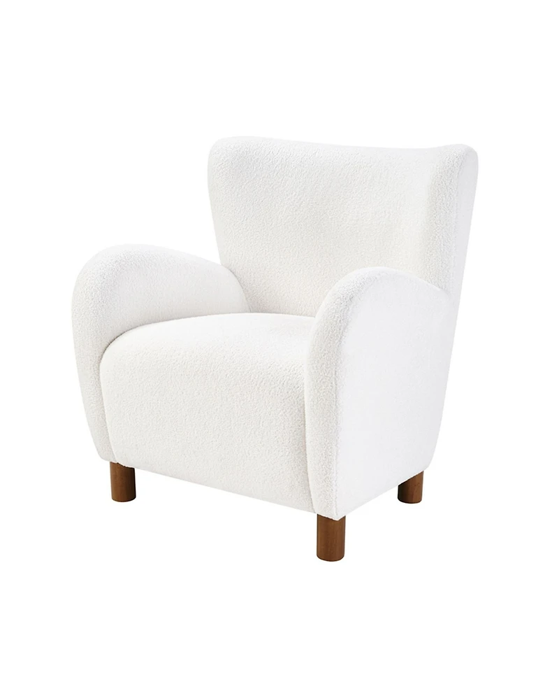 Ink+Ivy Stella 30" Wingback Upholstered Armchair
