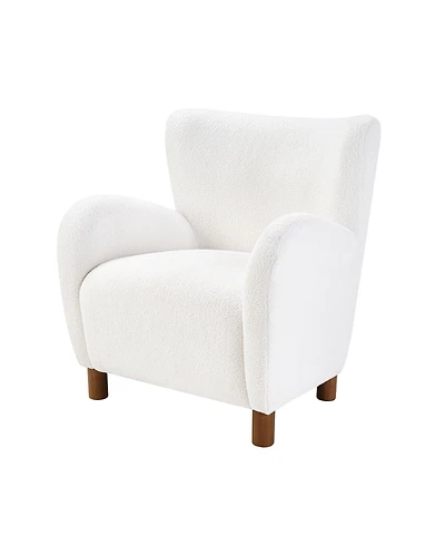 Ink+Ivy Stella 30" Wingback Upholstered Armchair