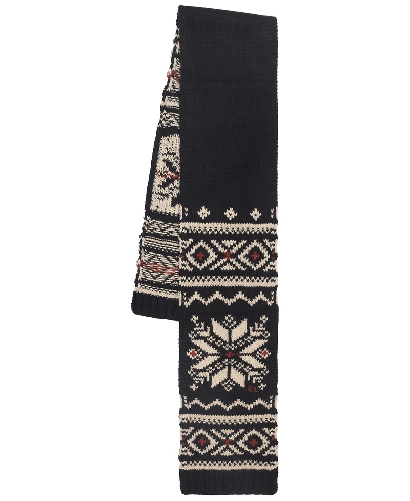 Polo Ralph Lauren Men's Holiday Pattern Scarf