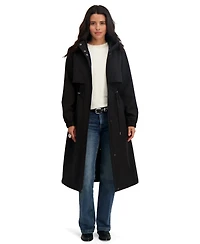 Tahari Womens Maxi Anorak Coat