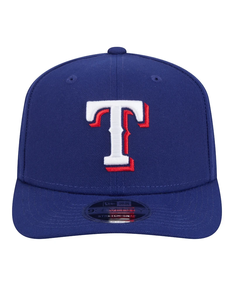 New Era Men's Royal Texas Rangers Performance 9SEVENTY Adjustable Hat