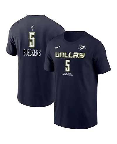 Nike Men's Paige Bueckers Navy Dallas Wings Name & Number T-Shirt