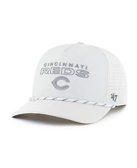 '47 Brand Men's White Cincinnati Reds Forward Vault Hitch Adjustable Hat