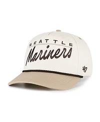 '47 Brand Men's Natural/Tan Seattle Mariners Neutral Terrain Hitch Rope Adjustable Hat