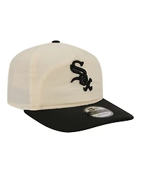New Era Men's Cream/Black Chicago White Sox Everyday 19TWENTY Adjustable Hat