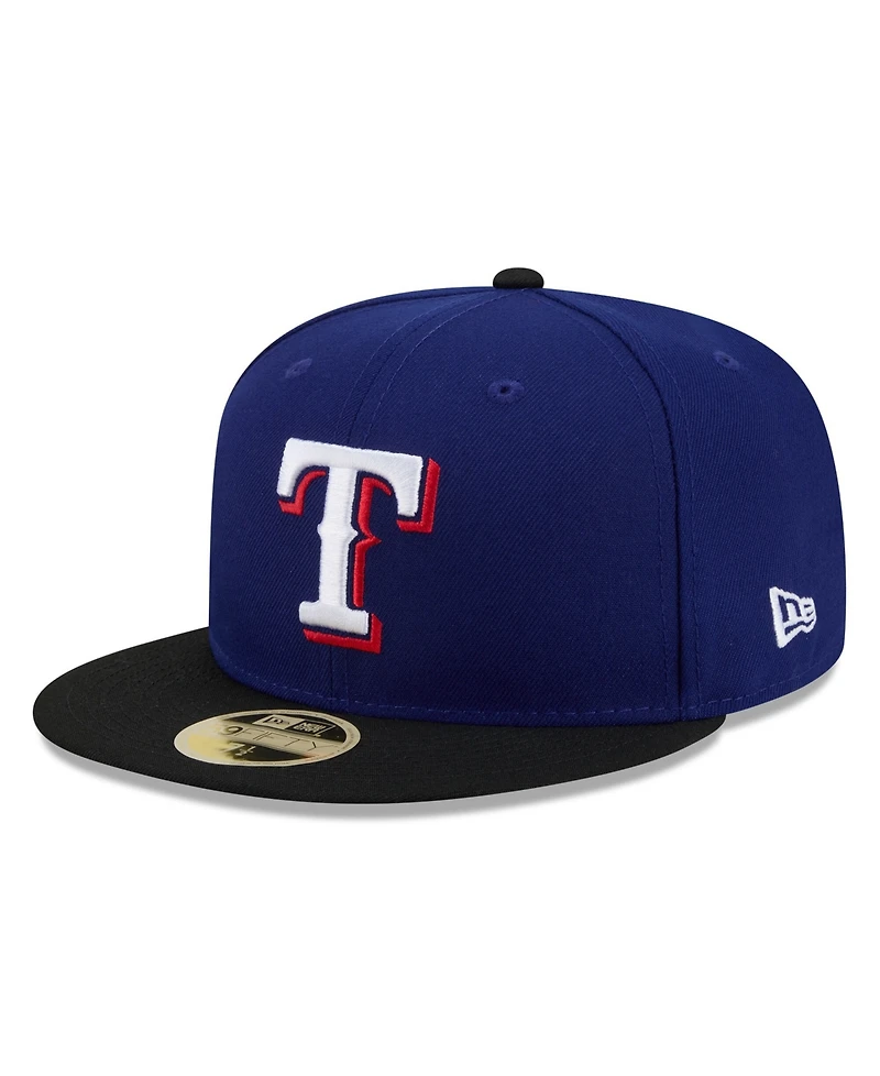 New Era Men's Royal/Black Texas Rangers 2026 Baseball Hall of Fame 59FIFTY Fitted Hat