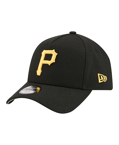 New Era Big Boys and Girls Black Pittsburgh Pirates 9FORTY A-Frame Adjustable Hat